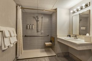 Shower at Hotel Preston Nashville Airport